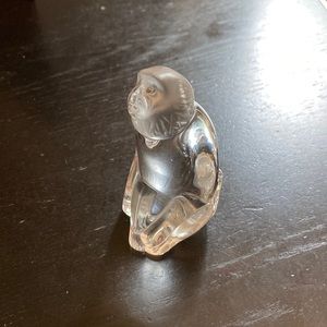 Crystal monkey baccarat signed